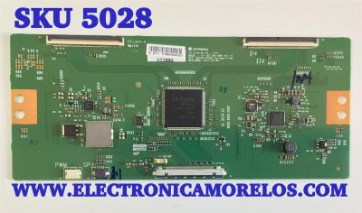 T-CON PARA TV W BOX / NUMERO DE PARTE 6871L-5228B / 6870C-0740A / 5228B / PANEL K650WDC2 / DISPLAY LC650EGY (SK)(M3) / MODELOS 0E-65LED4K / 65R80 / PLE-65S08UHD